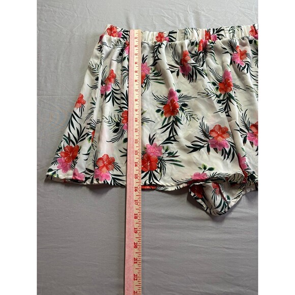 Madden NYC Hawaiian Print Shorts PullOn Elastic Waist Lightweight plus size xxxl - Picture 4 of 6